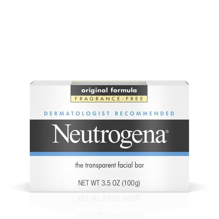 Neutrogena Facial Cleansing Bar, Fragrence Free, 3.5 Oz - Walmart.com