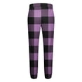 thumbnail image 4 of Pantalones largos para hombre, estampados, moda casual, con bolsillos, cintura elástica, pantalones largos, pantalones deportivos, pantalones de poliéster para hombre., 4 of 5