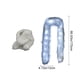 thumbnail image 3 of Luz LED Scarf, Almohadilla Plush, Cinta Ajustable, para Fiesta, Estilo Velvet, luces decorativas, luces ambientales, luces para hogar, tejido suave, portátil, para dormitorio, 3 of 9