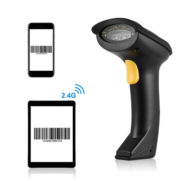 4.0 Handheld 2.4G Wireless 1D Barcode Scanner CCD Bar Code Reader
