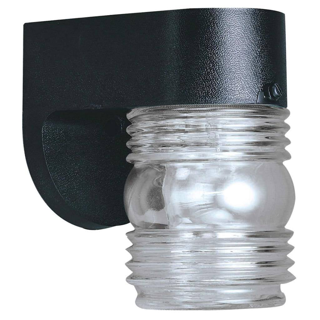 Black Westinghouse Lighting  66800 Corp 4-1/2-Inch Wall Lantern 