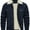 Navy, variant on Men's New Corduroy Jacket, Lined Casual Loose Fit Trucker Coat with Multiple Colors Sizes S-XXL for Fall Winter