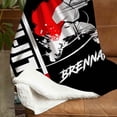 thumbnail image 3 of Lazaofficial Personalized Name Blanket, Jiu Jitsu Blanket, Sport Blanket, 3 of 8