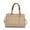 BM Beige, variant on Sirna Women's Satchel Bag Signature Vegan LeatherShoulder Bag Handbag Purse By Mia K.- Gray
