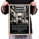 thumbnail image 4 of Placa Metal Vintage Banda Oasis Pintura Hierro Rectangular Arte La Pared 30x40cm Ygjytge, 4 of 9