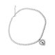 thumbnail image 2 of Women Necklace Pearl Necklace for Heart Pendant Clavicle Chain, 2 of 3