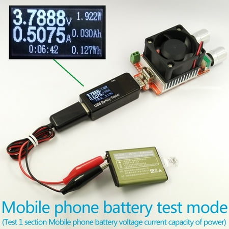 Detector 120vac Direct Wire - DANIU USB Alligator clip Crocodile wire Male/female to USB tester Detector DC Voltage meter ammeter capacity power meter monitor