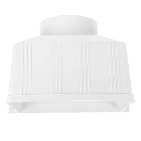 LITINKIMI PVC Downspout Diverter White for Garden Comprehensive Drainage Solution