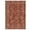 Brick Red, variant on Garvee 9'x12' Modern Geometric Area Rug Washable Distressed Accent Carpet, Non Slip Rug Ultra-Soft Contemporary Indoor Floor Mat for Living Room Bedroom Home Decor, Red