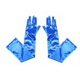 thumbnail image 4 of Yesbay 1 Pair Long Gloves Silky Material Fancy Dress Gloves Wedding Dress Photography Accessories, 4 of 9