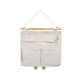 thumbnail image 4 of Bolsa de almacenamiento de pared con 3 bolsillos para colgar sobre la puerta, diseño de dibujos animados, portátil, multifunción. Blanco, 4 of 9