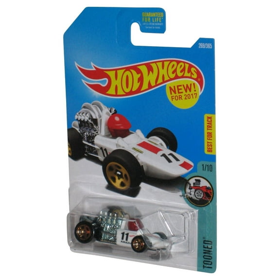 Hot Wheels Tooned 1/10 (2017) White Head Starter Toy Car 269/365