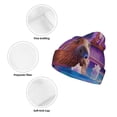 thumbnail image 3 of Lsque Capybara Bathtub Fun Pattern Knitted Beanie, Unisex Winter Hat, Knit Hat Winter Beanies Thick Fisherman Beanies Cuffed Plain Skull Caps, 3 of 6