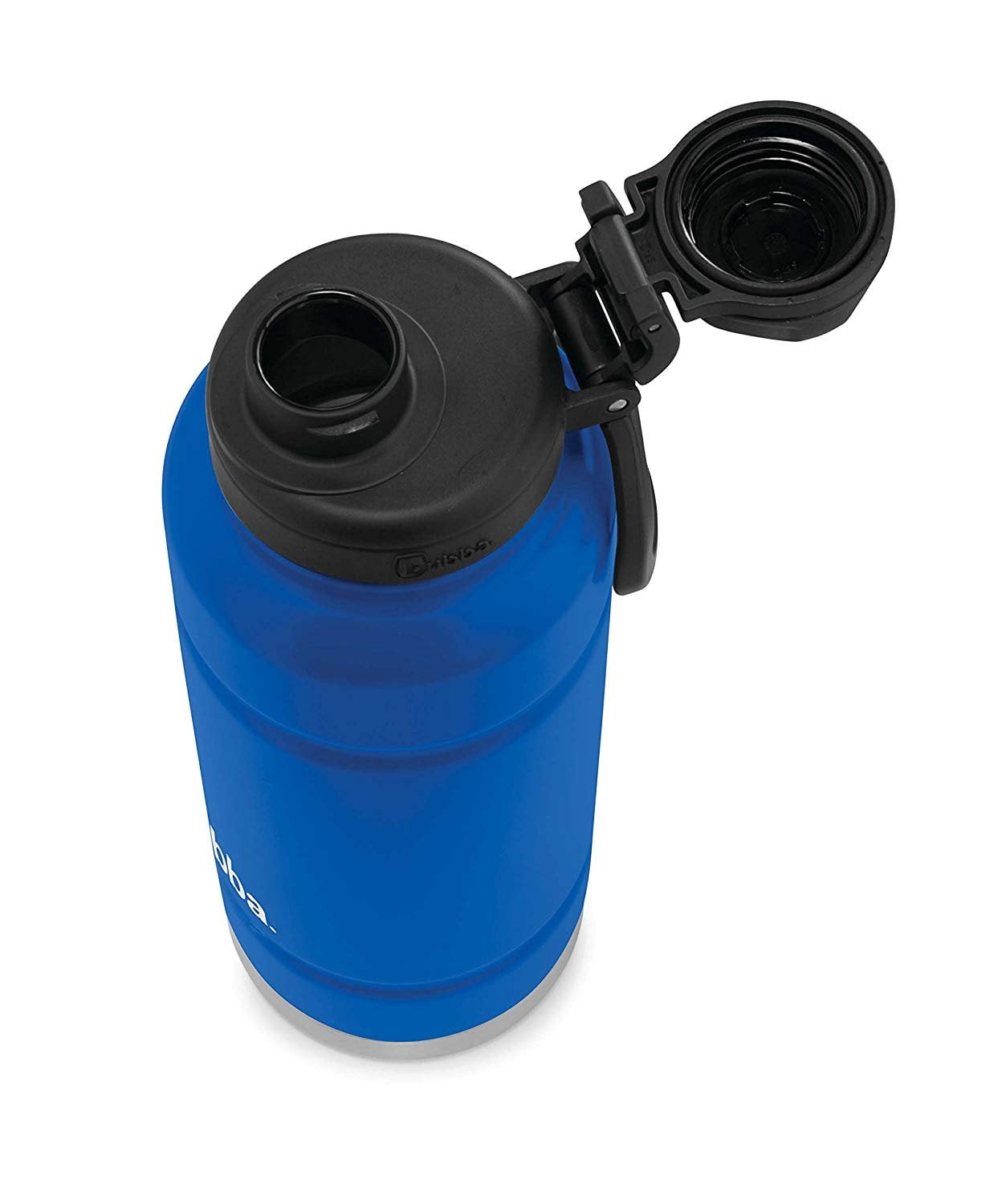 bubba Trailblazer Stainless Steel Water Bottle Straw Lid Very Berry Blue, 40  fl oz. 