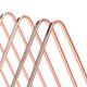 thumbnail image 3 of Estante de almacenamiento de archivos de oro rosa de metal estante de libros portátil estantería de hierro oficina de revistas duradera para librería casera ANGGREK Otros, 3 of 8