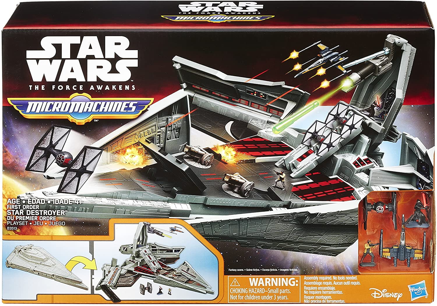 Star Wars The Force Awakens Micro Machines First Order Star