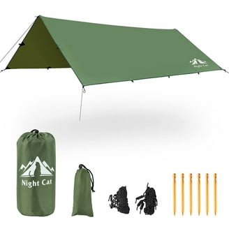 Ozark Trail Multi-Purpose Tarp Shelter, 12' x 12' with Steel