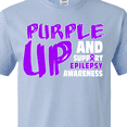 thumbnail image 4 of Inktastic Purple Up Epilepsy T-Shirt, 4 of 5