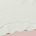thumbnail image 4 of Womens Seamless Bikini Briefs No Show Underwear - Scalloped Edge Soft Nylon Spandex Mid Rise Stretchy Breathable Everyday Panties Gray,Size XS, 4 of 7