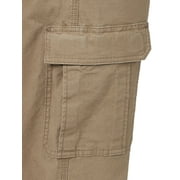 Wrangler Men's and Big Men's Relaxed Fit Cargo Pants With Stretch