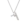 thumbnail image 2 of Delight Jewelry Silvertone Survivor with Pink Ribbon Silvertone Forever Bar Charm Necklace, 23", 2 of 4