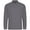 Solid Grey, variant on PRORTX Mens Long-Sleeved Polo Shirt