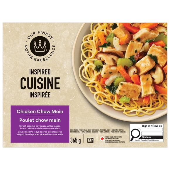 Poulet Chow Mein Notre Excellence 365 g