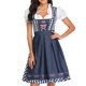 thumbnail image 3 of Traje de uniforme de sirvienta, estilo nacional, disfraz de moza para festival de cerveza, vestido Dirndl para Oktoberfest, el mejor en su clase, 3 of 7