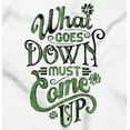 thumbnail image 2 of Goes Up Must Come Down Gardener Humor Women's Graphic T Shirt Tees Brisco Brands S, 2 of 5