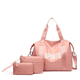 thumbnail image 1 of Kit Maleta Deportiva Bolsa Gym Rosa Malubero Malu1326, 1 of 3