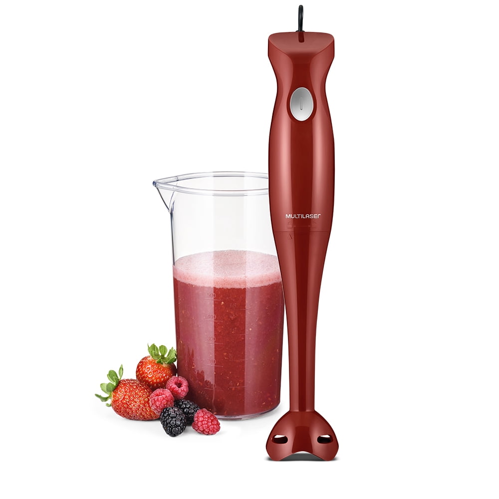 Multilaser Color Batidora de Inmersión Multilaser Color Rojo 200W | Walmart en línea