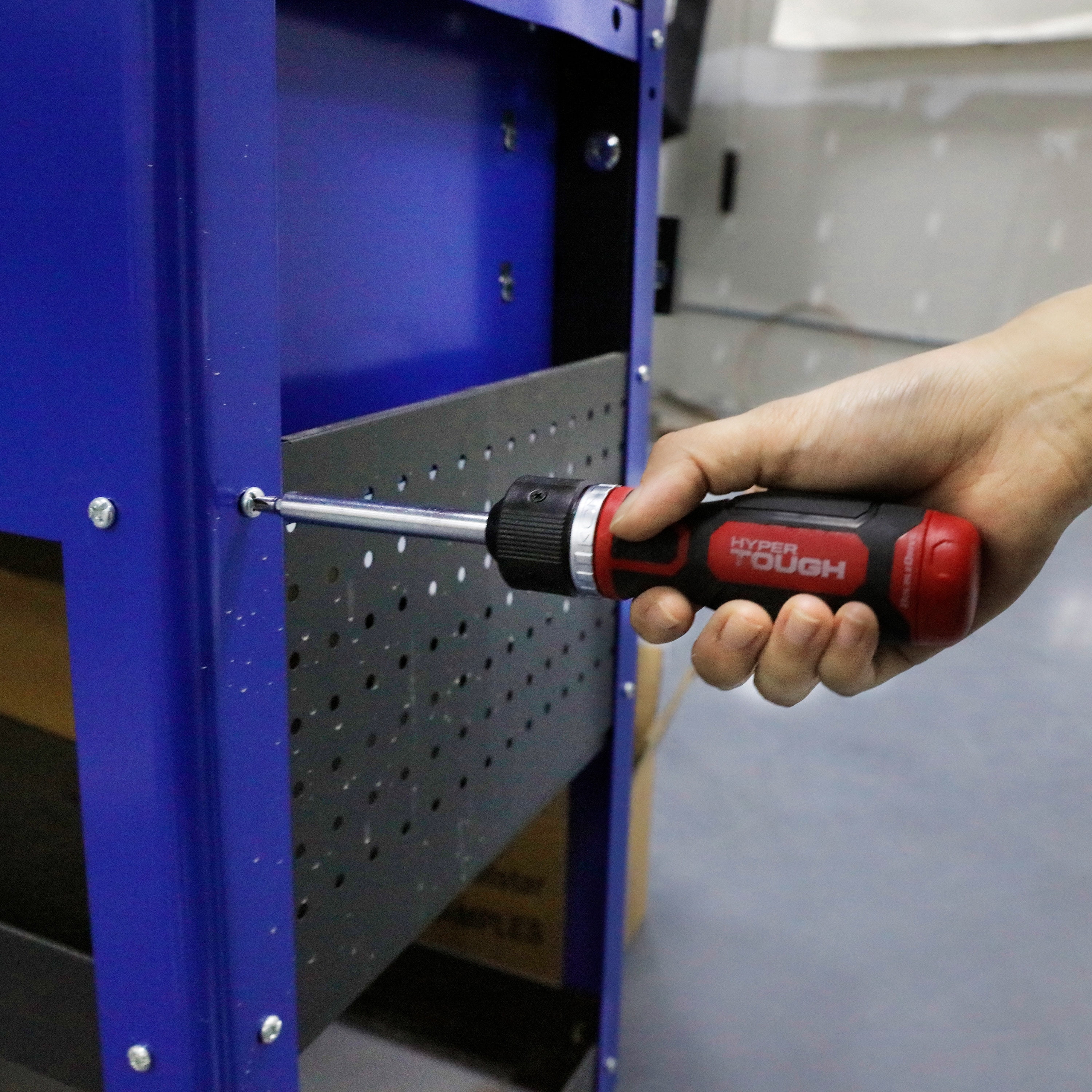 Hyper Tough 15-piece Dual Drive Double Drive 2X Speed Screw Driver Set, HYPERTOUGH PL HT 15PC DUAL SDRIVER