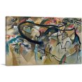 thumbnail image 1 of ARTCANVAS Composition 5 1911 Canvas Art Print by Wassily Kandinsky - Size: 26" x 18" (0.75" Deep), 1 of 9