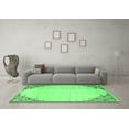 thumbnail image 3 of Ahgly Company Indoor Square Persian Emerald Green Traditional Area Rugs, 5' Square, 3 of 4