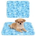 thumbnail image 7 of Dog Cooling Mat Pet Cooling Bed Mat for Dog Cat Snowflake Design Waterproof Summer Indoor Cooling Pad for Small Medium Large Dogs S (20×16"), 7 of 7