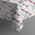 thumbnail image 4 of White Christmas Tree Pattern Rectangle Tablecloth 60"x120",Waterproof Polyester Rectangle Table Cloth, Wipeable Spillproof Polyester Tablecloth for Dining, Camping, Indoor and Outdoor, 4 of 6