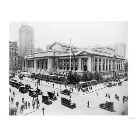 South & East Sides of the New York Public Library NYC Photo - New York, NY Print Wall Art By Lantern