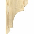 thumbnail image 3 of 4"W x 8"D x 12"H New Brighton Rough Sawn Corbel, Douglas Fir, 3 of 9
