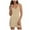 Beige, variant on vigerkar Womens Summer Sleeveless A-Line Mini Dress 2025 Sexy Backless Spaghetti Strap Party Club Dresses White, M