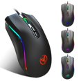 thumbnail image 2 of maskred Souris Filaire USB Gaming LED Colorée 7200DPI Souris Optique pour PC Portable Bureau No.1, 2 of 6