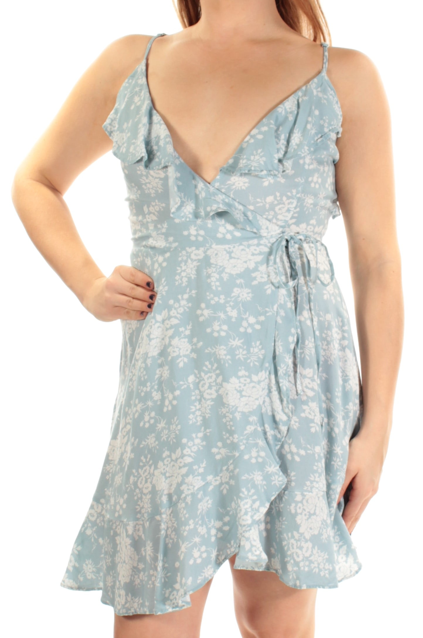 ralph lauren light blue dress