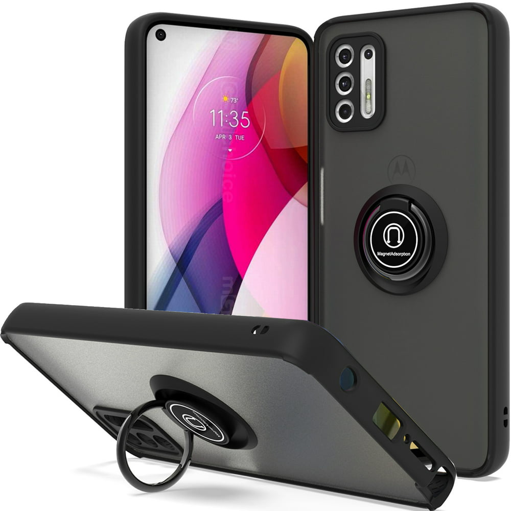CoverON For Motorola Moto G Stylus 2021 Phone Case, Ring
