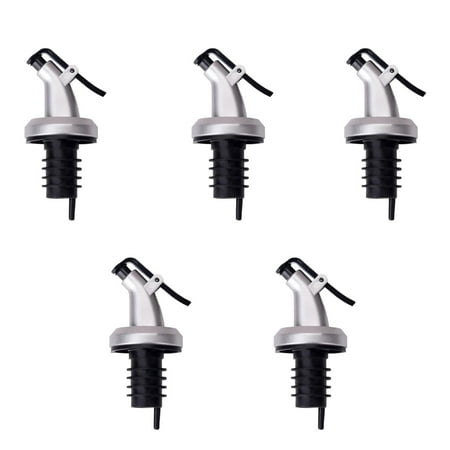 

5PCS Oil Stopper Sauce Wine Pourer Mouth Vinegar Bottle Nozzle Kitchen Accessories