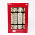 thumbnail image 1 of HOLIDAY TIME 12PK X 11" FAMILY CHRISTMAS CRACKERS, GOLD FOLIAGE PATTERN, 1 of 5