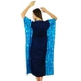 thumbnail image 5 of Bimba Womens Cotton Kaftan Long Pannel Kimono Caftan Elastic Waist Night Wear, 5 of 7