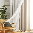 thumbnail image 3 of DBOZE Beige Blackout Curtain, 63” x 103” (2 Panels), 3 of 4