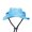 Blue, variant on Cat Hats for Cats Only, Cat Hat with Ear Hole, Cat Hats for Birthday Party Halloween, Kitten Headwear Sun Sombrero Caps, Pet Sunscreen Baseball Outdoor Climbing Cap