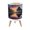 Color 3, variant on Small Trash Can with Lid Serene Mountain Landscape Misty River Pine Trees Peaceful 1.8 Gallon Dog Proof Trash Can Round Garbage Can Waste Bin Wastebasket for Bathroom Bedroom Living Room