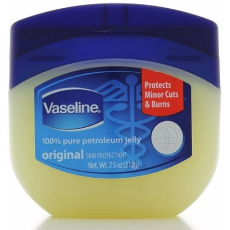 Vaseline Pure Petroleum Jelly 7.5 oz (Pack of 4)