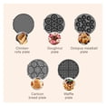 thumbnail image 5 of 5-in-1 Sandwich Maker, Waffle Maker, Donut Maker, Cartoon Cake Maker, Light Food Bread Maker ,Easy to Operate, 5 of 5
